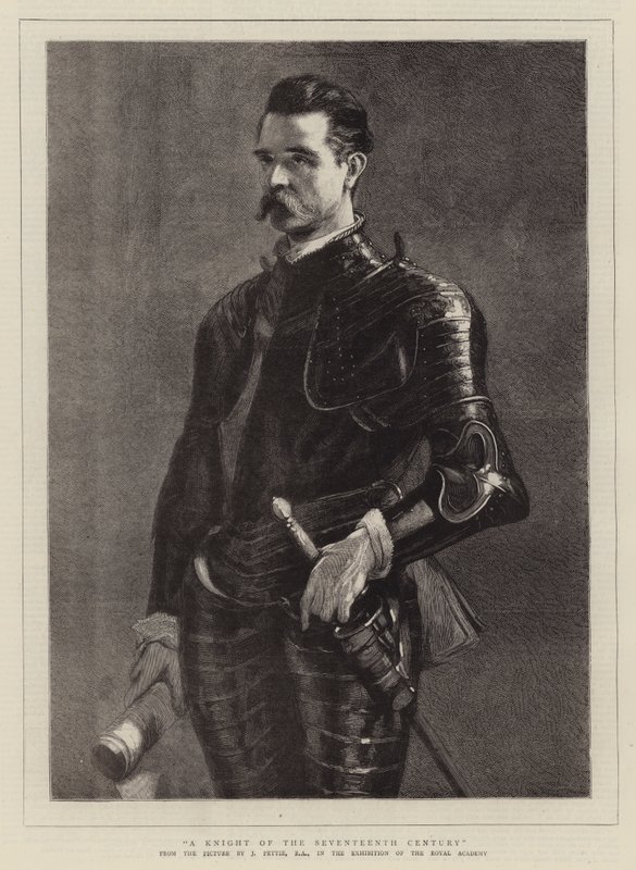 Onyedinci Yüzyılın Bir Şövalyesi by John Pettie