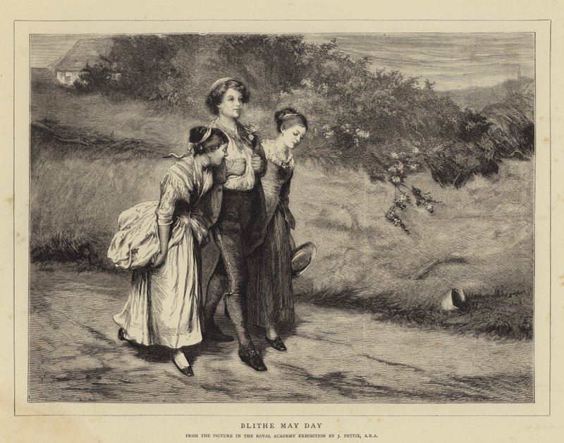 Blithe Mayıs Günü by John Pettie