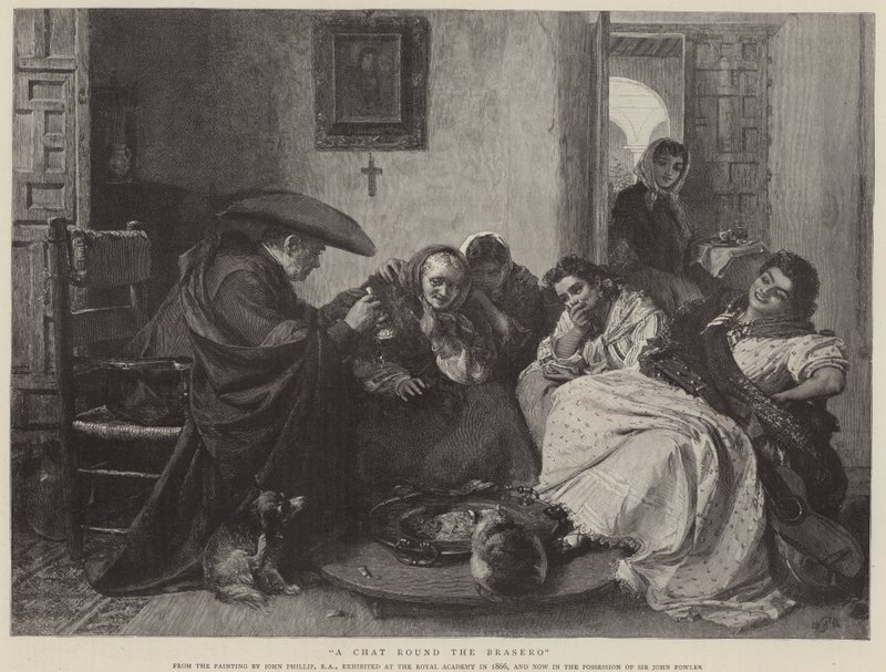 Brasero çevresinde bir sohbet by John Phillip