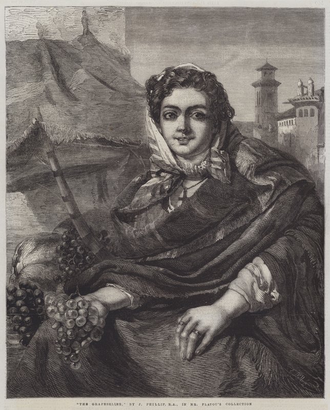 ದ್ರಾಕ್ಷಿ ಮಾರಾಟಗಾರ ಟರ್ಕಿ by John Phillip