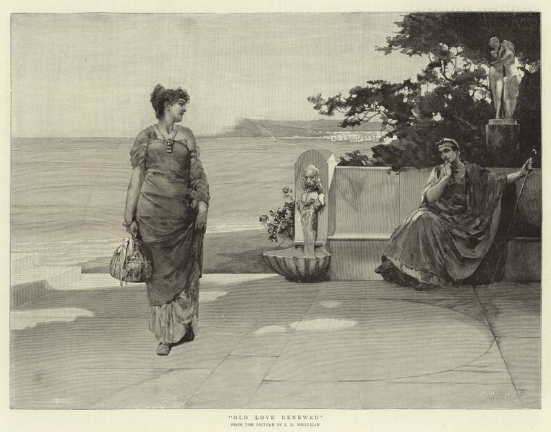 Eski Aşk Yenilendi by John Reinhard Weguelin