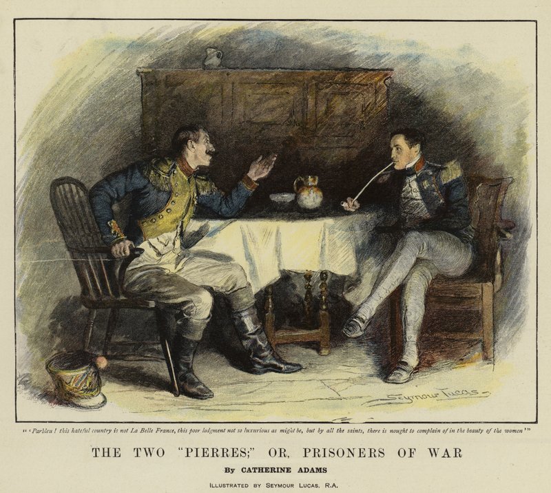 İki Pierre; veya, Savaş Esirleri (chromolitho) by John Seymour Lucas