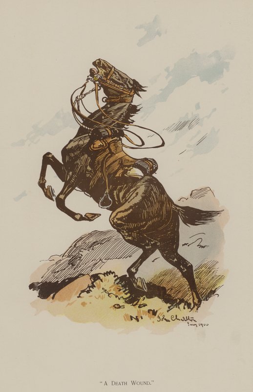 Bir Ölüm Yarası (renkli taş) by John (after) Charlton