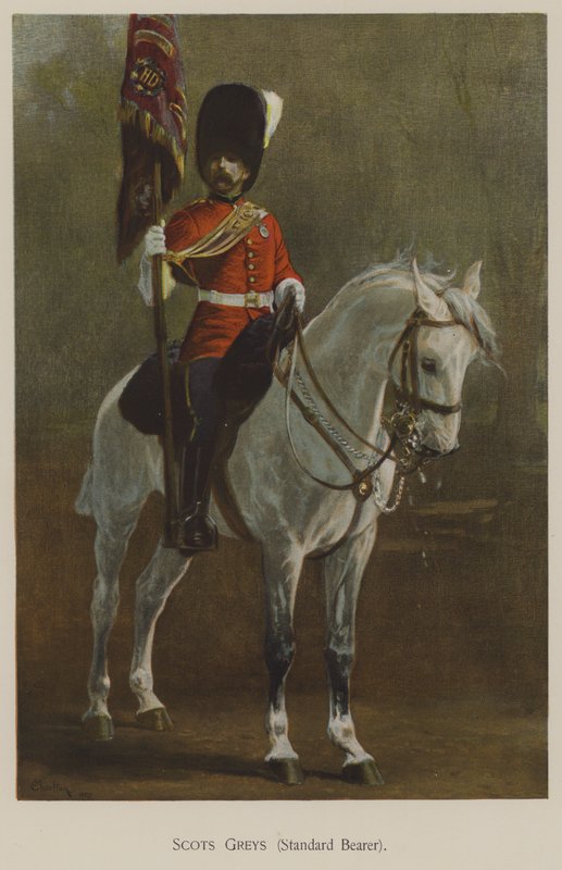 İskoç Grileri, Standart Taşıyıcı (renkli taş) by John (after) Charlton