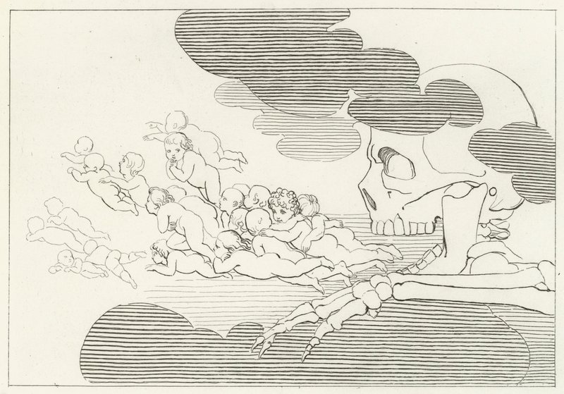 Araf, Araf, Canto 7 (gravür) by John (after) Flaxman