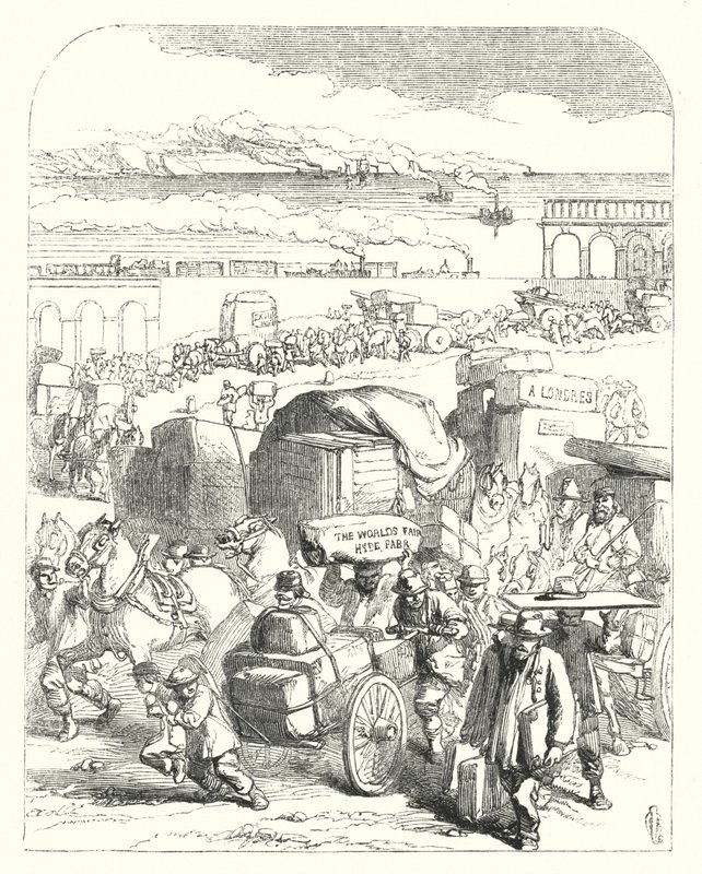 1851 Büyük Sergisi, Crystal Palace, Hyde Park, Londra