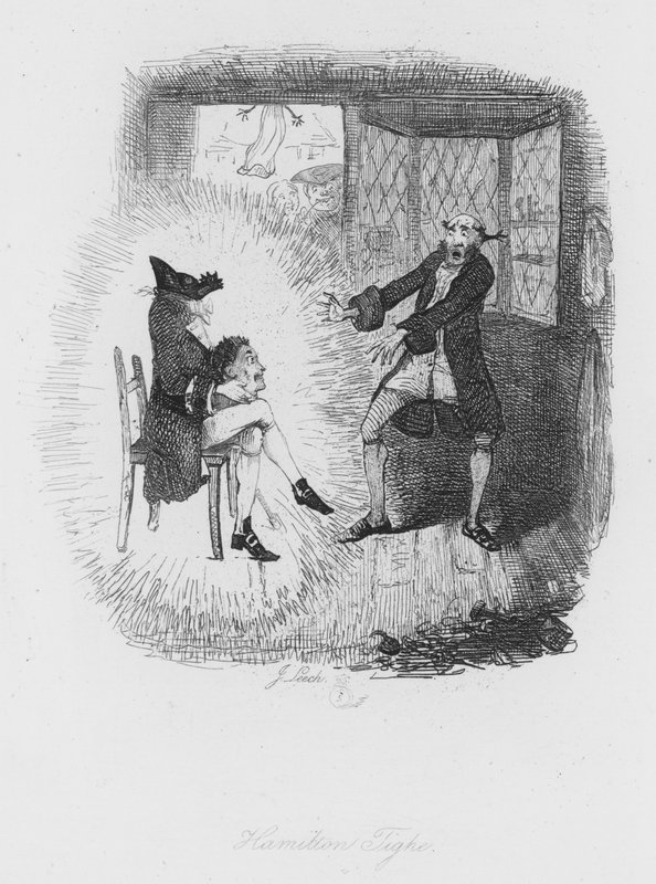 Hamilton Tighe (gravür) by John (after) Leech
