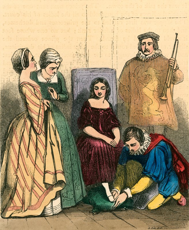 Cam terlik üzerine Sindirella uydurma by John Absolon