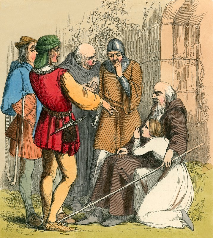 Güzel Bessie ve Talipleri by John Absolon