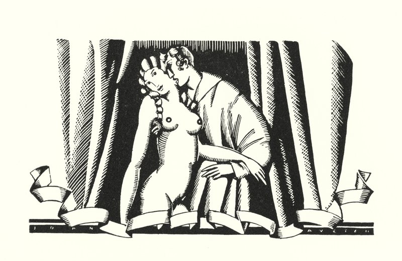 Lord Byron tarafından Don Juan için illüstrasyon (lito) by John Austen