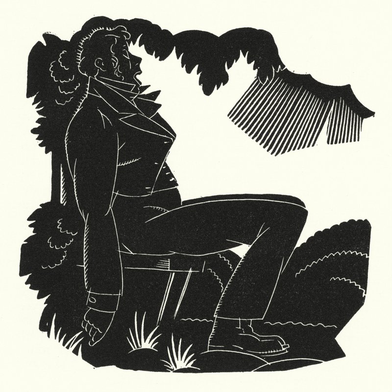Gustave Flaubert (lito) tarafından Madame Bovary için illüstrasyon by John Austen