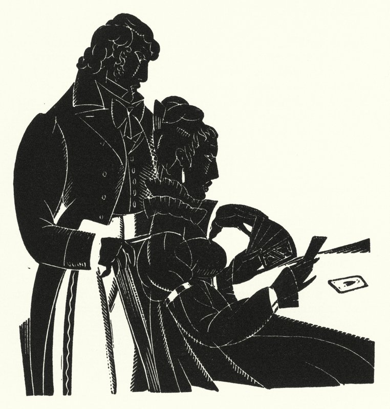 Gustave Flaubert (lito) tarafından Madame Bovary için illüstrasyon by John Austen