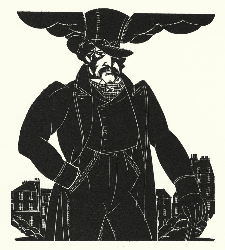 Gustave Flaubert (lito) tarafından Madame Bovary için illüstrasyon by John Austen