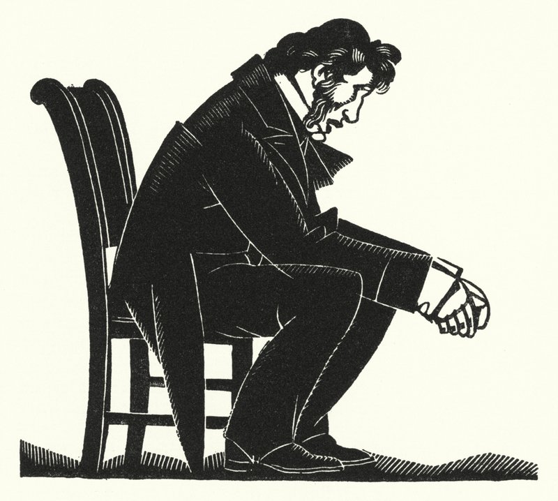 Gustave Flaubert (lito) tarafından Madame Bovary için illüstrasyon by John Austen