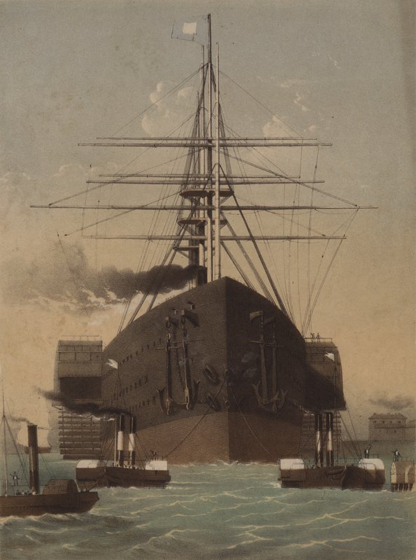 Büyük Doğu, Isambard Kingdom Brunel'in vapuru by John Brandard