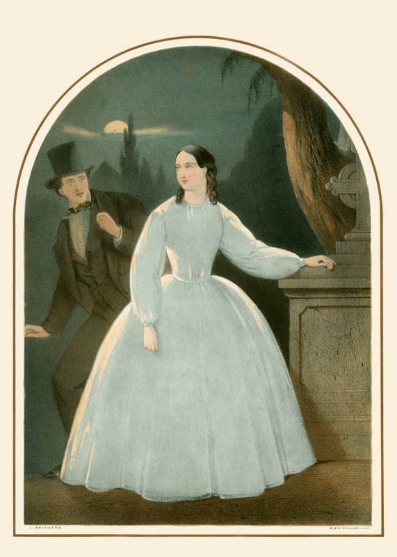 Woman in White by John Brandard