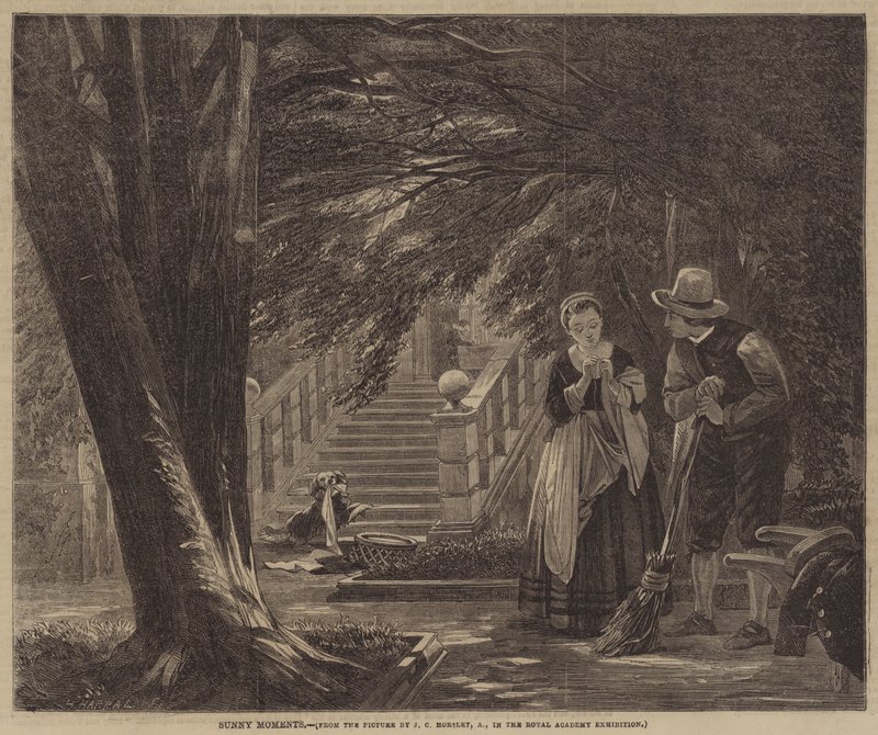 güneşli anlar by John Callcott Horsley