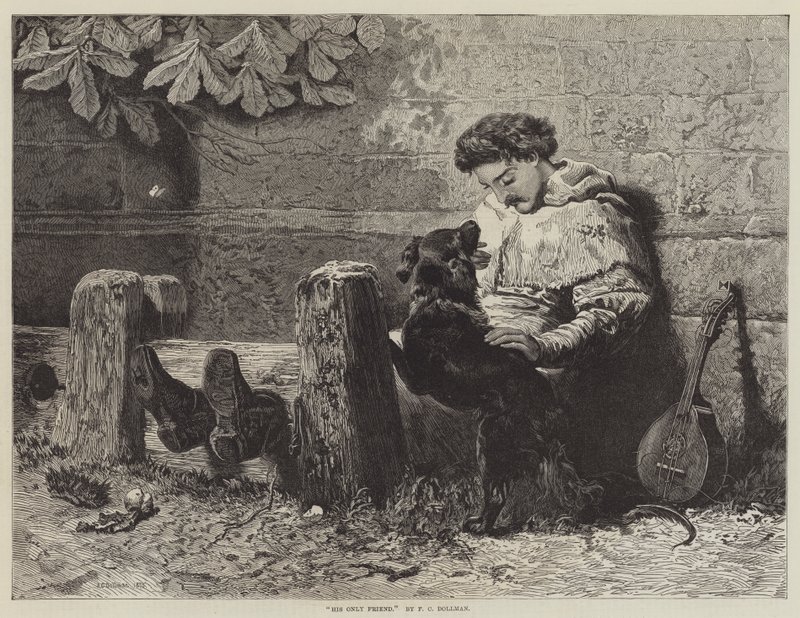 Onun Tek Arkadaşı by John Charles Dollman