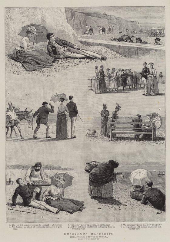 Balayı Zorlukları by John Charles Dollman