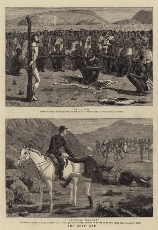 Zulu Savaşı by John Charles Dollman