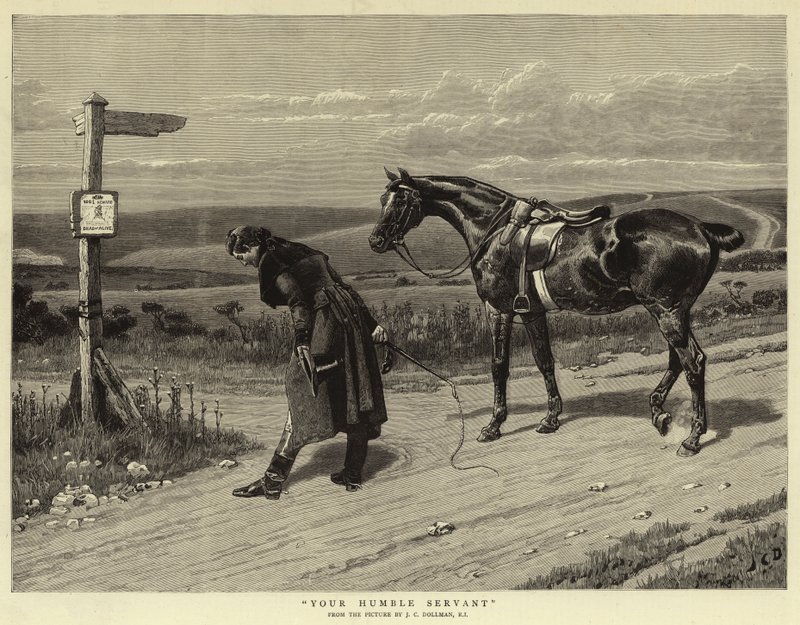 Senin mütevazi hizmetçin by John Charles Dollman