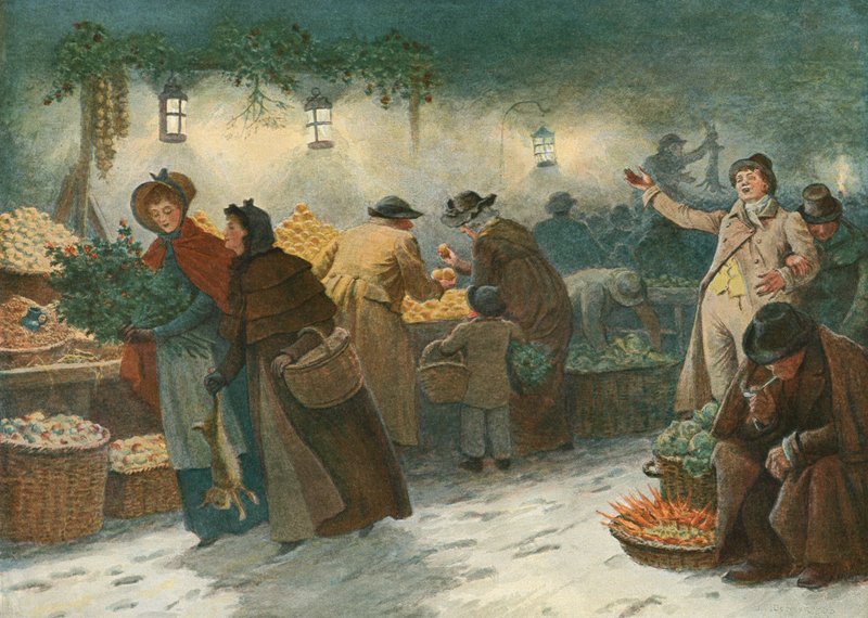 Noel arifesinde Londra
