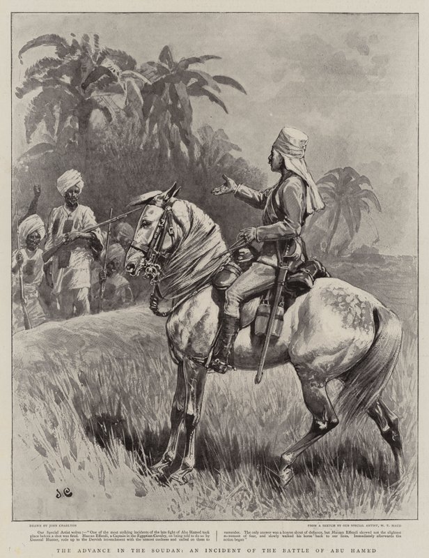 Bir Ebu Hamed Savaşı Olayı Olan Sudan'daki İlerleme by John Charlton