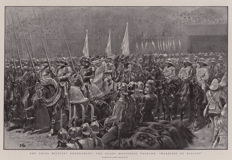 Kraliyet Askeri Turnuvası, Büyük Tarihsel Yarışması, Britanya Savaşçıları by John Charlton