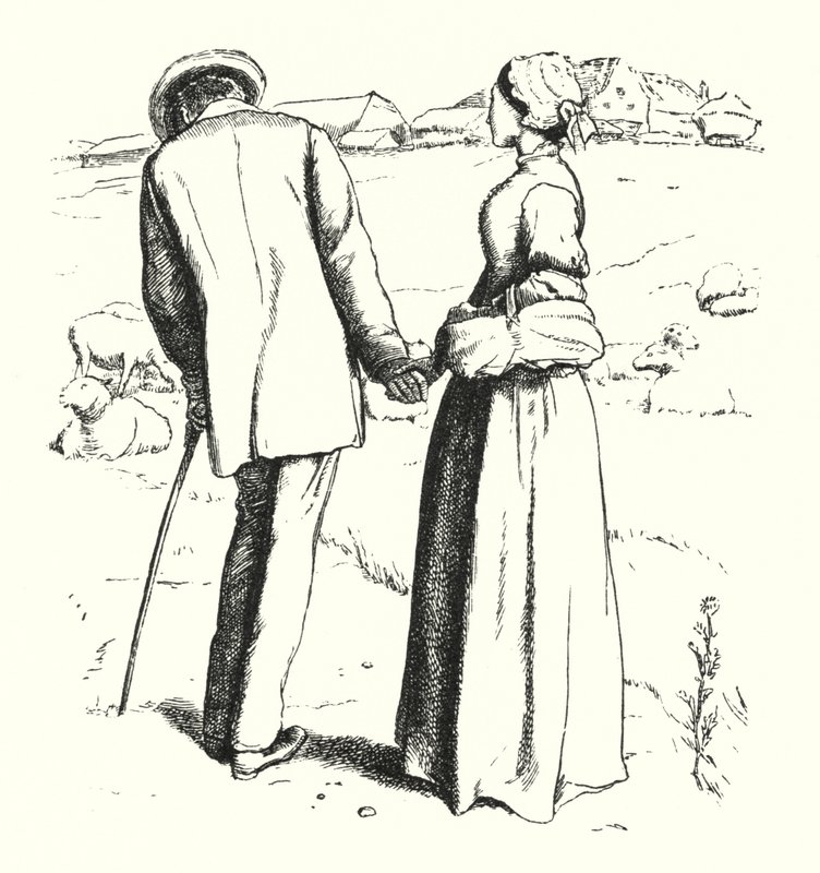 Edward Gray (gravür) by John Everett (after) Millais