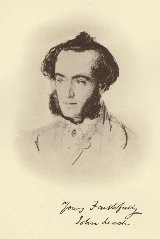 John Leech (s/b fotoğraf) by John Everett (after) Millais