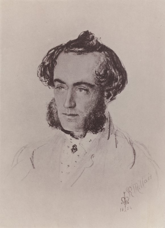 John Sülük (gravür) by John Everett (after) Millais