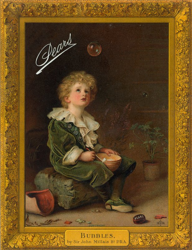 Kabarcıklar (kromolito) by John Everett Millais