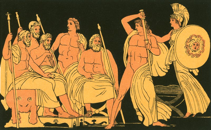 Athene, Akhilleus