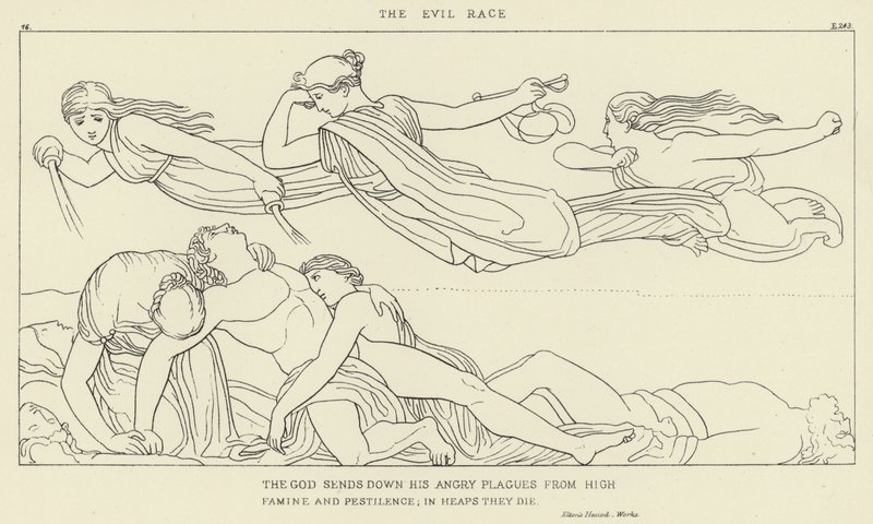 Kötü Irk by John Flaxman