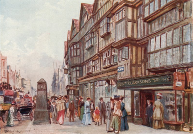Staples Inn, Yüksek Holborn by John Fulleylove