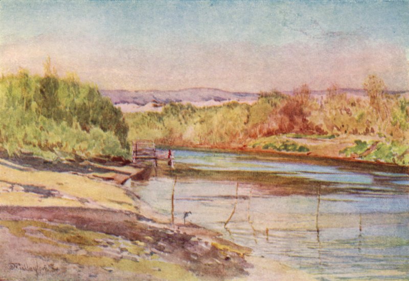 Ürdün Geçidi, Jericho yakınlarında by John Fulleylove