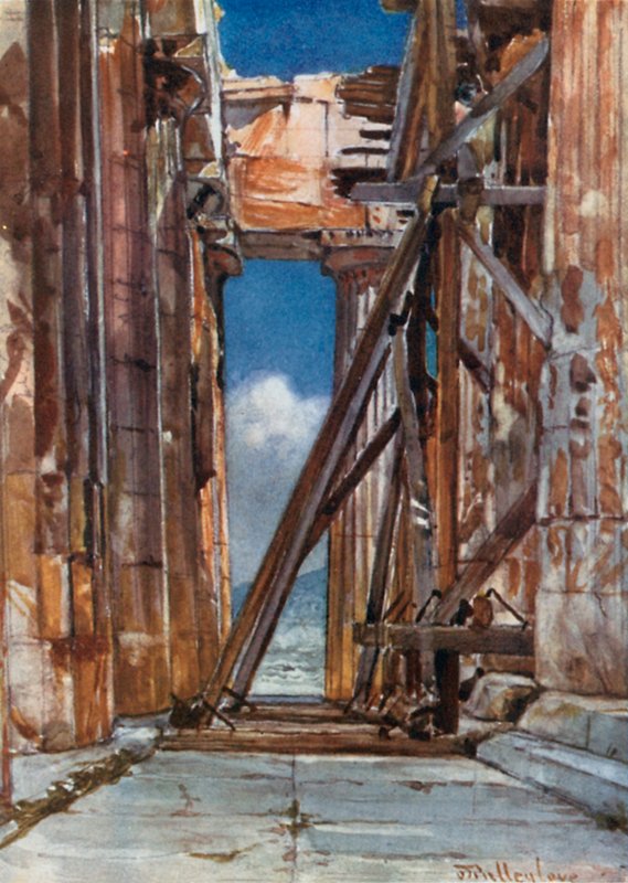 Güneyden Parthenon