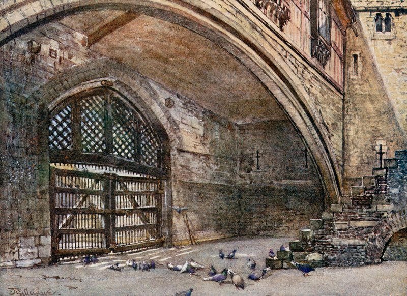 Hainler Kapısı, içeriden by John Fulleylove