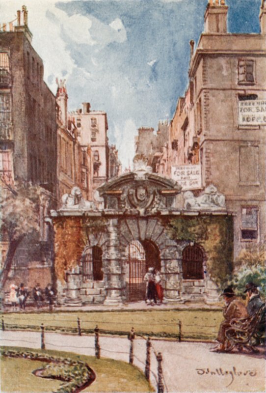 York Kapısı, Buckingham Caddesi, Strand by John Fulleylove