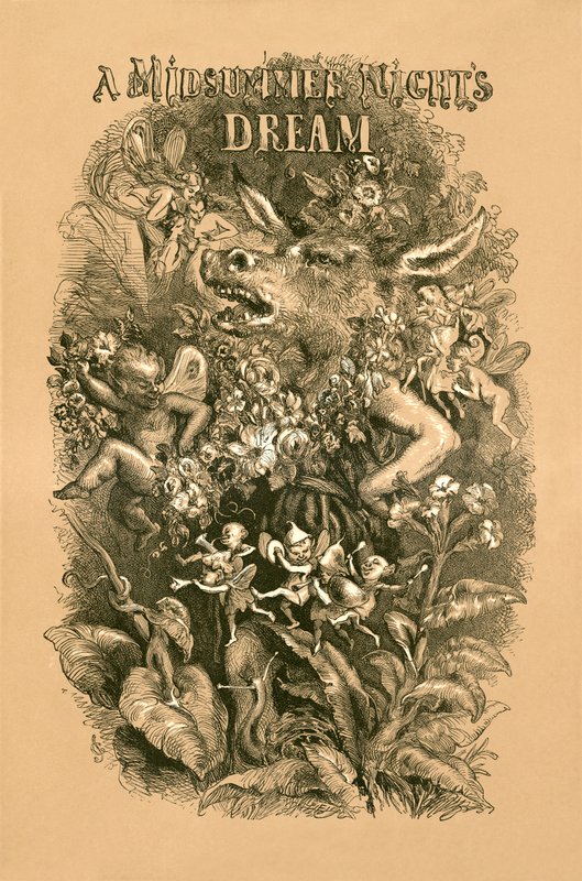 Bir yaz gecesi rüyası by John Gilbert