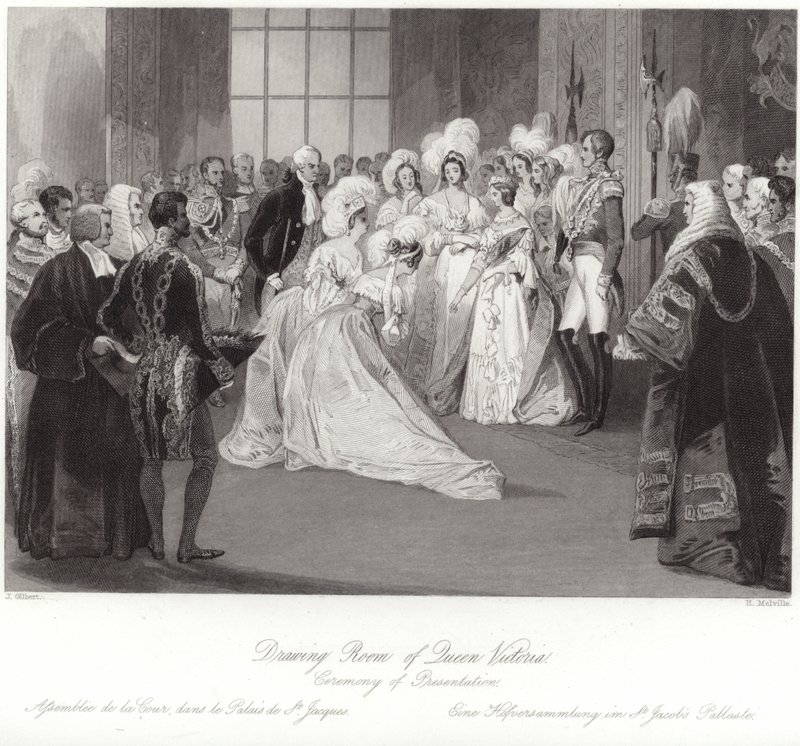 Kraliçe Victoria'nın misafir odası by John Gilbert