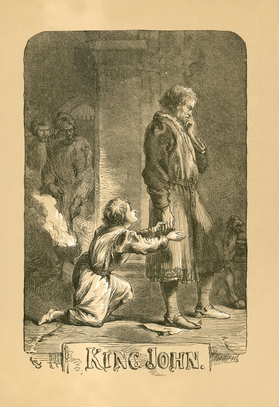 Kral John by John Gilbert