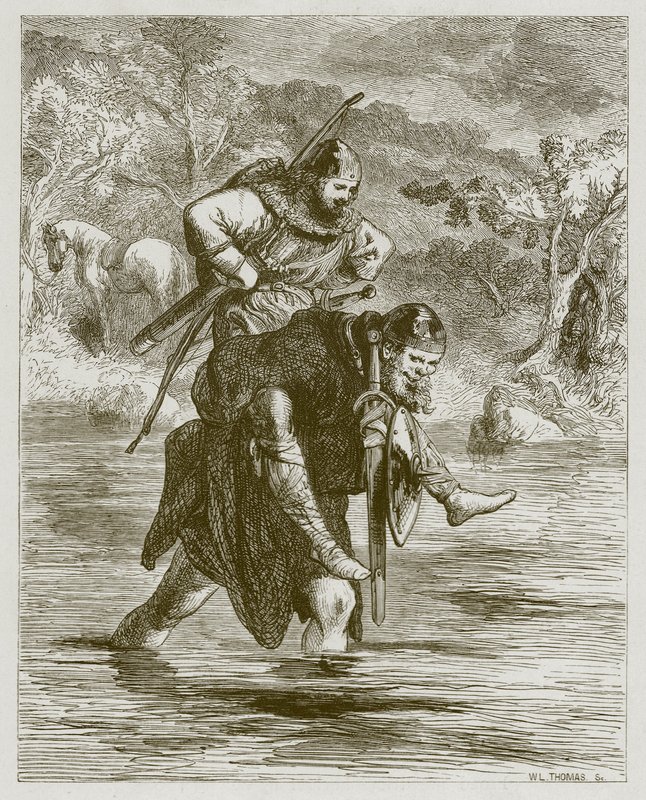 Robin Hood ve Curtall Fritöz by John Gilbert