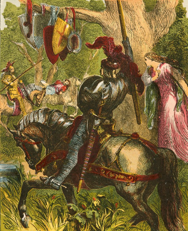 Sör Lancelot du Gölü by John Gilbert