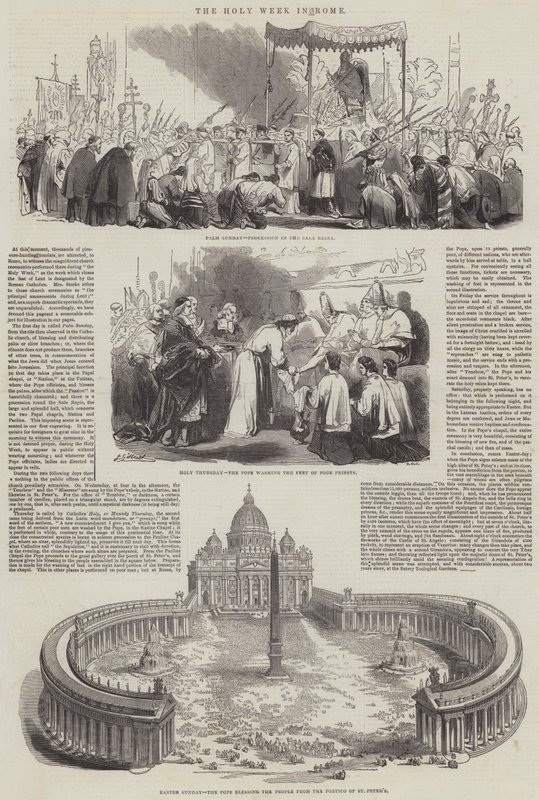 Roma'da Kutsal Hafta by John Gilbert