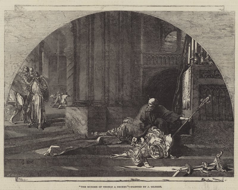 Thomas A Becket Cinayeti by John Gilbert
