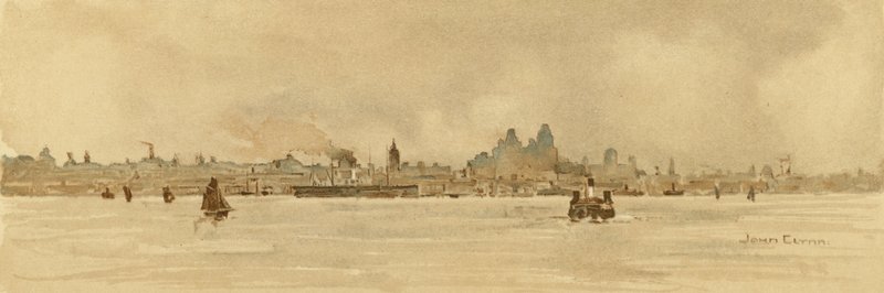 Liverpool (renkli taş) by John Glynn