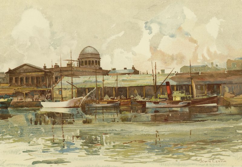 Liverpool: Custom House ile Salthouse Dock