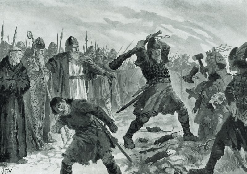 Kral Olav the Saint, Tanrı Mor