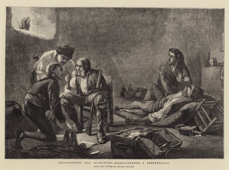 Desperadoes ve Davetsiz Misafirler, Desperadoes ve Unesperados by John Haynes Williams